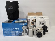 Minolta DIMAGE S414 4.0 MP 4x Optical Zoom Digital Camera - Original Box