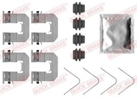 ZubehöRkit, Scheibenbremsbelag Quick Brake 109-0068 FüR Hyundai Ford