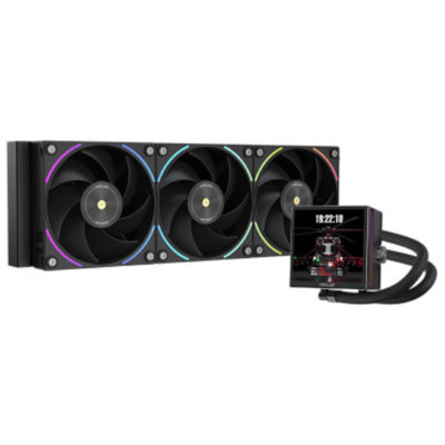 Coolleo ICE Apex Vision 360 BK Water Cooler ARGB 120 mm ICE-APEX-VIS-360-BK
