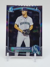 2025 Bowman Chrome Sapphire Kade Anderson 1st Black Refractor /10