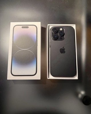 Apple iPhone 14 Pro - Schwarz, 256GB, Space Black, ohne Simlock