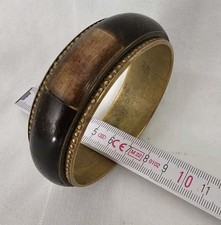 Armreif Horn Berber Armschmuck  Messing Vintage Handgefertigt 