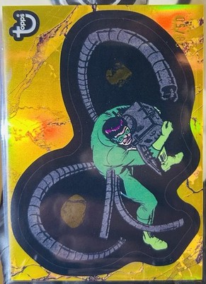 2025 Topps 1975 Marvel Comic Book Heroes DOCTOR OCTOPUS #5 Gold Refractor /50