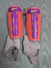Espinilleras Nike con protección de tobillo fútbol fútbol juvenil talla M 4'3"-4'7"
