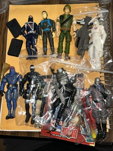 GI JOE VALOR VS VENOM LOOSE FIGURE LOT  STORM SHADOW SNAKE EYES HD