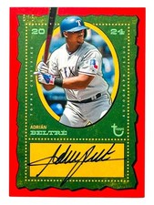 2024 Topps Brooklyn Collection Adrian Beltre Autograph Red /5