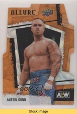 2022 Upper Deck Allure AEW Orange Slice Die-Cut Austin Gunn #57 READ p0r