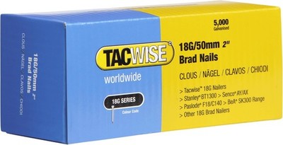 TACWISE Stiftnägel 18G/50 mm verzinkt 5.000 Stück
