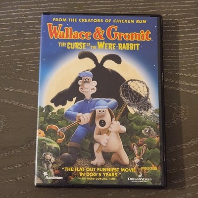Wallace & Gromit The Curse of the Were-Rabbit (2005) DVD Aardman