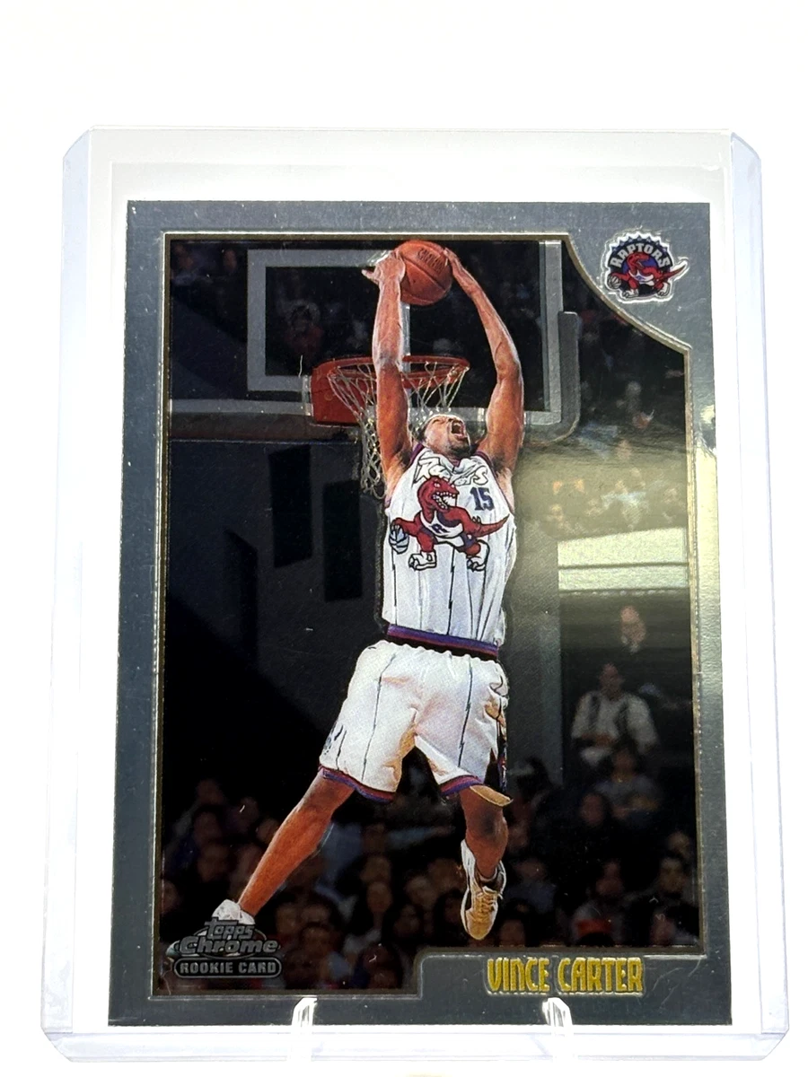 Topps Vince Carter Basketball Toronto Raptors Rookie Sports