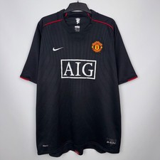 MANCHESTER UNITED 2007 2008 AWAY FOOTBALL SHIRT SOCCER JERSEY NIKE sz XXL MEN