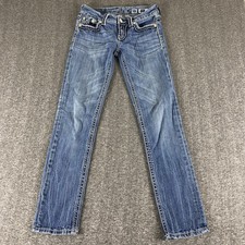 Miss Me Sunny Skinny Jeans Womens Size 27 Medium Wash Stretch Denim