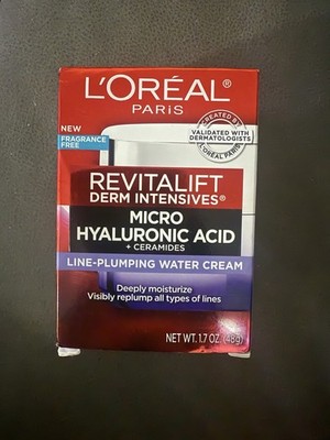 L'Oreal Paris Revitalift Micro Hyaluronic Acid Line-Plumping Cream 1.7 Fl Oz