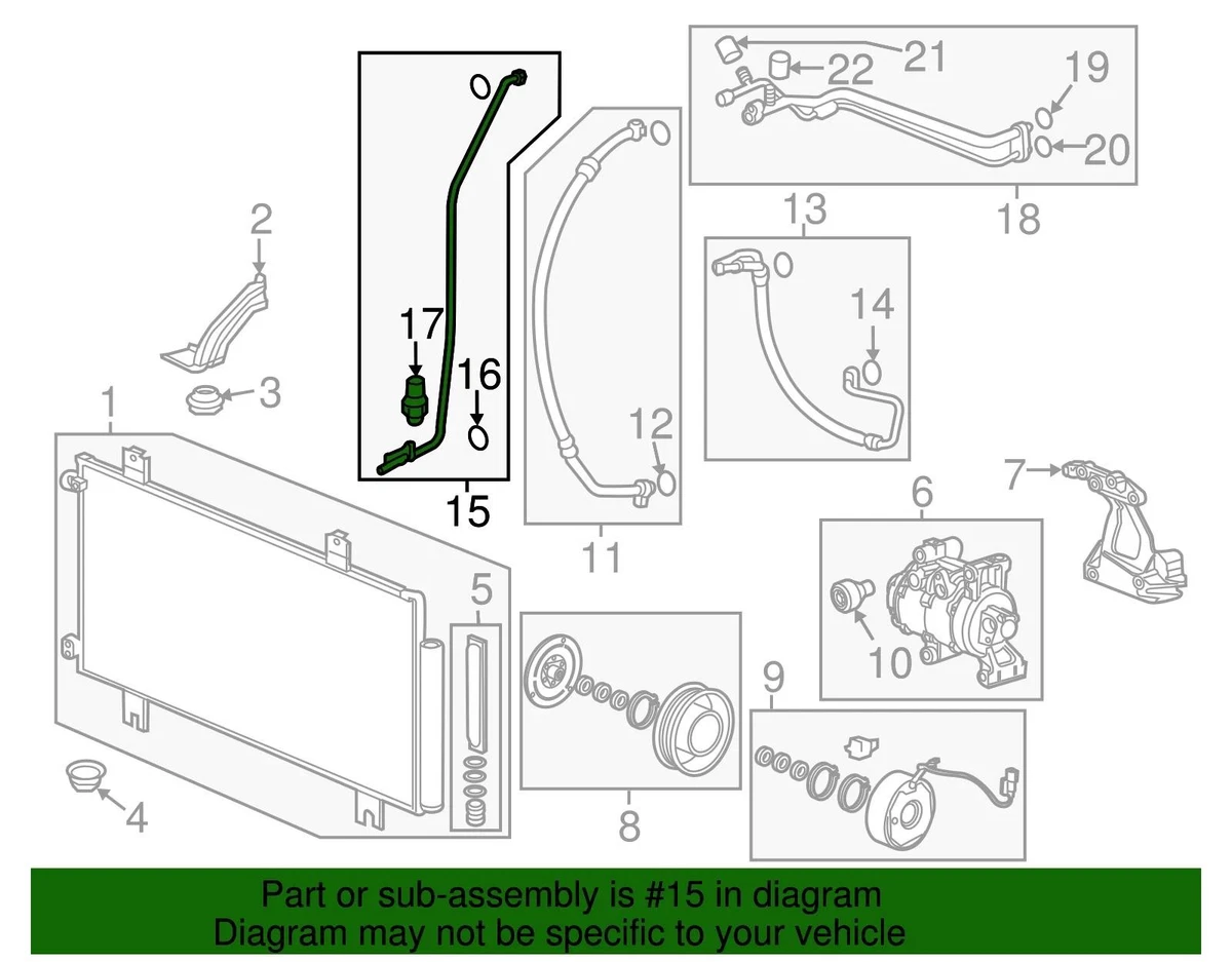 Manguera Depósito De Anticongelante Honda Hr-v 2016-2022