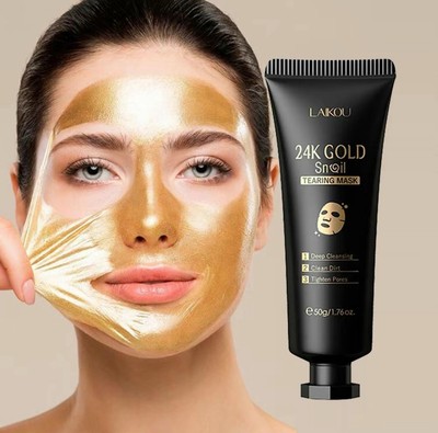 Laikou Maske mit Schneckenschleim und 24K Gold »