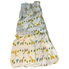Halo Sleep Sack Swaddle Cotton Small 3-6 Months Baby Wearable Blanket Animals