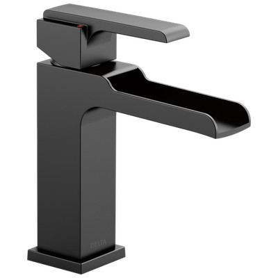 Delta Ara Single Handle Single-Hole Channel Ba Matte Black-Certified Refurbished