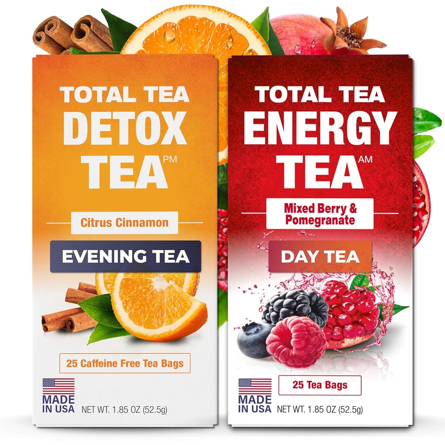 Detox & Energy Set - 25 Day - Herbal 25-pack.