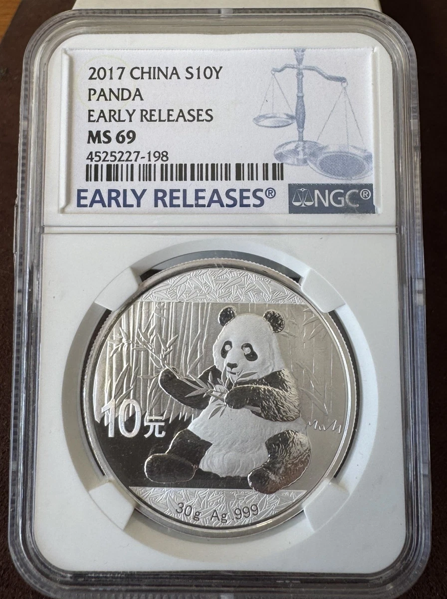 Chinese Panda NGC 2017 Silver Bullion Coins for sale | eBay