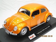 1951 VW BEETLE KAFER METALLIC ORANGE    1:18 NEW IN BOX.