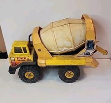 Vintage 1980  s Tonka Cement Mixer Toy Truck Diesel XMB-975 Pressed Metal-Good