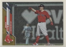 2020 Topps Jumbo Pack Exclusive Gold Foil Brock Holt #90 ez4