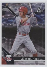 2021 Bowman Platinum Top Prospects Ice Foil Simon Muzziotti #TOP-48 mp7