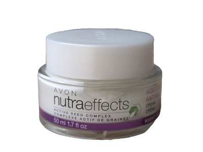 Avon NutraEffects Active Seed Complex AGELESS Night Cream  1.7 Fl Oz