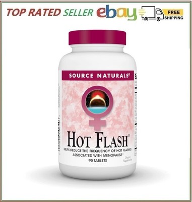 Source Naturals Hot Flash, Helps Reduce the Frequency of Hot Flashes* - 90 Table