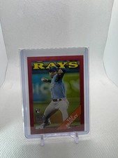 2023 Topps 1988 Design Taj Bradley Red Border 07/10 Rookie #88US-2 (RC)