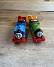 Thomas  Friends Trackmaster Talking Thomas and Percy Train Set Cars Only Works
