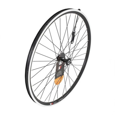 KX MTB 27,5'' 650B Doppelwand Schnellspanner Felgenbremse Fahrrad Vorderrad in Schwarz