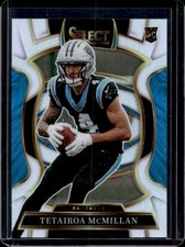 2025 Panini Select Tetairoa McMillan Concourse RC Silver Prizm #44 Panthers