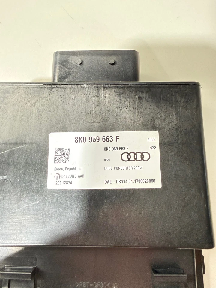 Модуль стабилизатора напряжения AUDI A6 S6 RS6 8K0959663F - Изображение 4 из 4