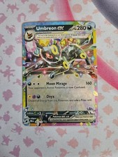 Pokémon TCG Umbreon EX 060/131 Prismatic Evolutions Card Near Mint Condition