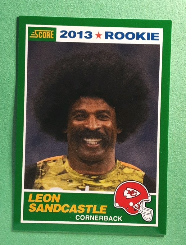 2013 Panini Score Leon Sandcastle #441 Rookie RC Deion Sanders