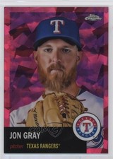 2022 Chrome Platinum Anniversary Fuchsia Atomic Refractor /100 Jon Gray #274 2s1