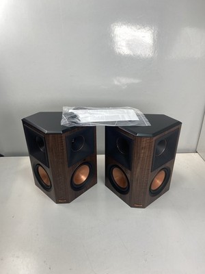 Klipsch Reference Premiere RP-502S II Two-Way Surround Speakers (Walnut, Pair)