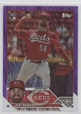 2023 Topps Update Purple Foil 735/799 Levi Stoudt #US149 uk5
