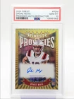 DRAKE MAYE 2024 TOPPS FINEST PRODIGIES ROOKIE REFRACTOR RC AUTO PSA 10 Q0902