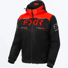 FXR MENS REVO RRX Winter JACKET COAT - SNOWMOBILE - Black/Red  - M or XL - NEW