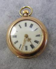 "Taschenuhr" - GOLD - 585 Gold - 20 Gramm - 3 Deckel Gold - Damen - Funktioniert