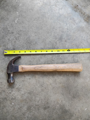 Vintage Wards Master Claw Hammer Octagonal Handle