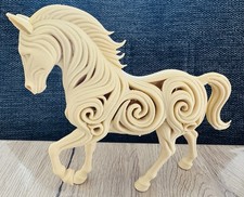 Mythische galoppierende Pferdefigur - ca. 17x15 cm!