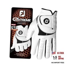 FootJoy Men's Golf Glove Large Worn on Right Hand White GTXtreme