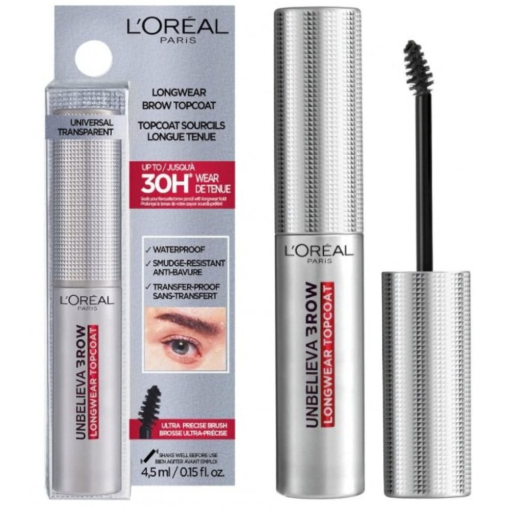 L'Oreal Unbelieva'Brow Longwear Topcoat 4.5ml - Transparent