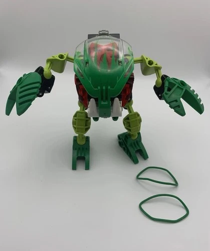 LEGO Bionicle 8564 Bohrok Lehvak with 42042ca Red Krana Ca And 2x Rubber Bands