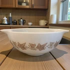 Vintage PYREX "Sandalwood" Cinderella Mixing Bowl #443 - 2.5 Qts - 1960s ~ EUC!!