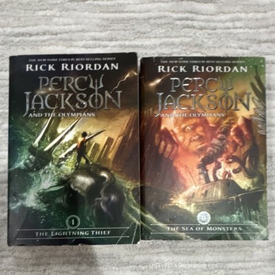 Rick Riordan Percy Jackson and the Olympians Ser. Books 1 & 2 Paperback