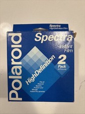 Polaroid Spectra High Definition Instant Camera Film 2 Pack Exp. 2/98